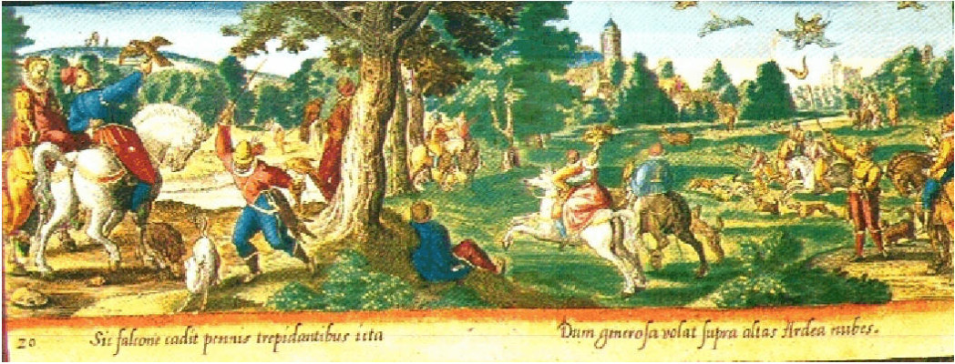 Falconeria antichità