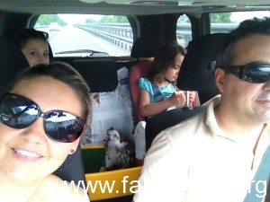 Federico Lavanche e famiglia
