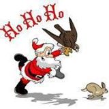babbo natale falconiere