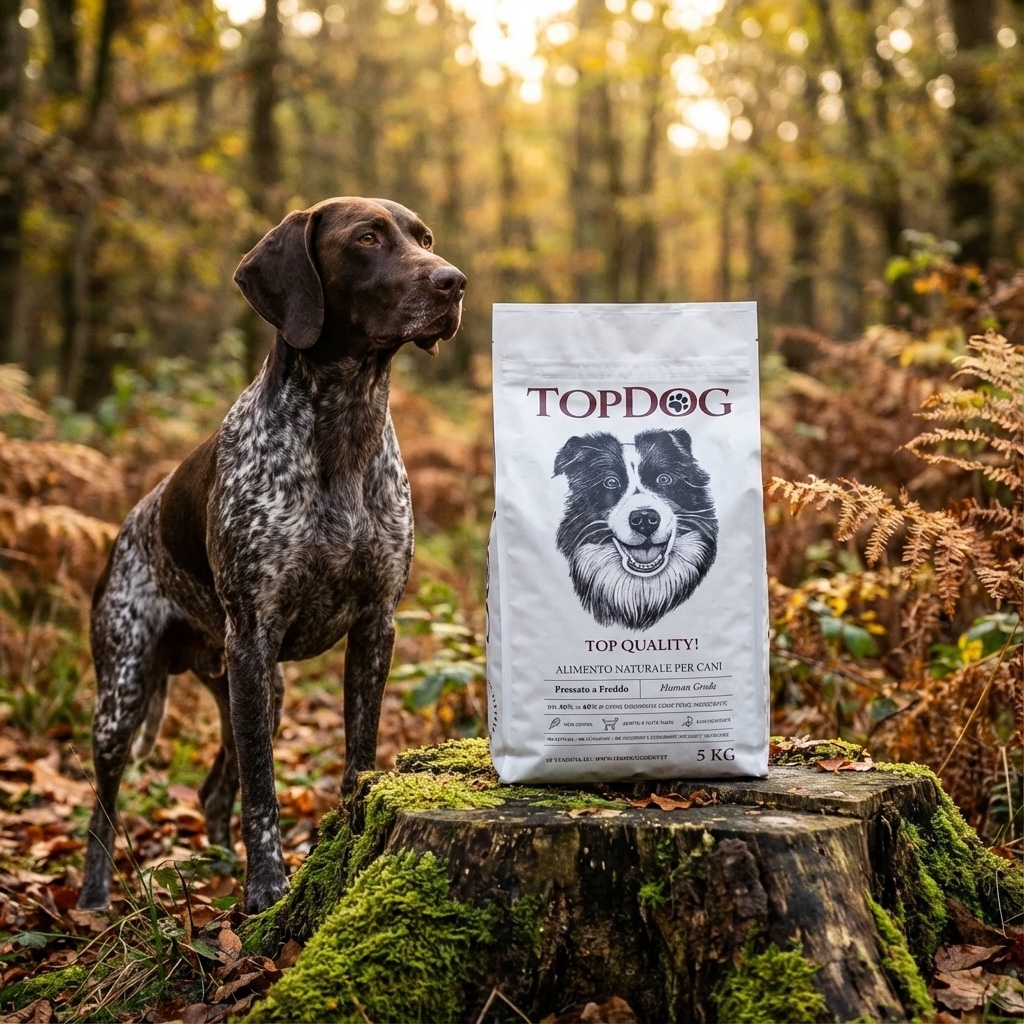 crocchette per cani da caccia alta qualità