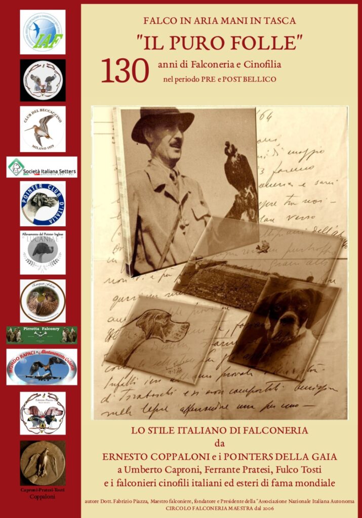 copertina libro falconeria Fabrizio piazza